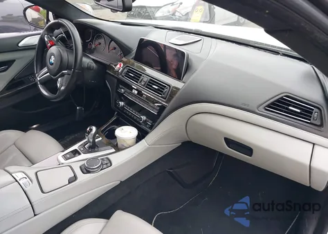 2016 BMW M6 из США, поврежденный, VIN WBS6E9C57GG437186